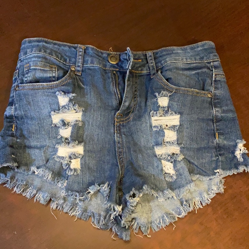 Jean shorts
